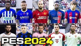 PES 2021 actualizado al 20232024  OPTION FILE PS4  PS5  PC  TUTORIAL [upl. by Chuah]