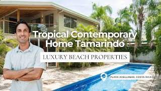 Tropical Contemporary Home Tamarindo [upl. by Reinke]