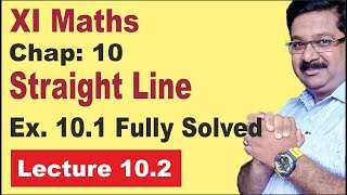 NCERTXIMathsChap102NCERT Ex 101 Fully Solved Straight Line [upl. by Lissa]