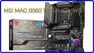 REVIEW 2024 MSI MAG B560 Tomahawk WiFi ESSENTIAL details [upl. by Ahsille]