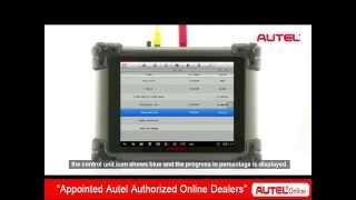 How to use ECU programming on Autel Maxisys Pro [upl. by Deva]