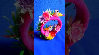 How to make beautiful bird house with woolendiycrafthomedecornewamazingtrendingshorts [upl. by Auguste]