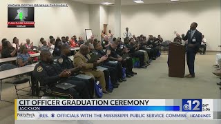 CIT officer graduation ceremony held in Jackson [upl. by Hildegarde]