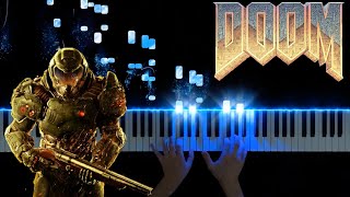 Doom Theme  At Dooms Gate Epic Piano Toccata [upl. by Anonyw]