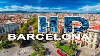 BARCELONA  CATALONIA  SPAIN  A TRAVEL TOUR  HD 1080P [upl. by Eadmund]