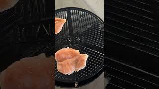 Chicken  Hoender Fillets cadac grillogas castiron grill braai castironcooking [upl. by Halimak360]