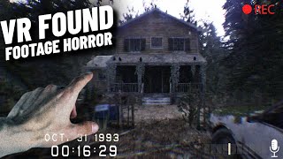 This FOUND FOOTAGE VR Game Feels WAY TOO REAL  Unreal Engine 5 Horror in VR UEVR [upl. by Esorrebma]