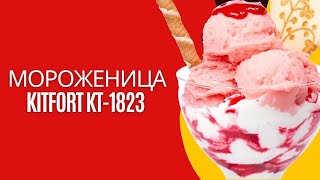 Приготовила вкусное мороженое с автоматической мороженицей Kitfort KT1823 [upl. by Bart]