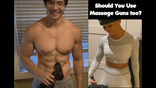 Massage Gun Review Sophie Avrverbrink uses one should you Aduro Sport Elite Recovery Massage Gun [upl. by Alleras]