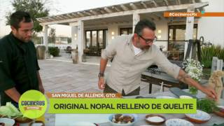 Gastronomía Mexicana Nico prepara parrillada de verduras y setas  Cocineros Mexicanos [upl. by Codel]