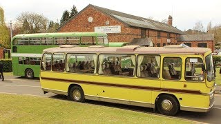 HD Wellingborough 7th Annual Bus Rally at Wellingborough Museum 14th April 2019 [upl. by Smith]