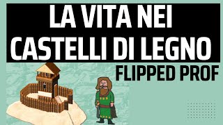 La vita nei primi castelli di legno del medioevo Fase 1 flipped classroom [upl. by Ennoval]