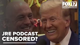 YouTube responds to Rogan Trump podcast interview issue raised by users podcaster [upl. by Alat204]