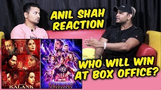 Kalank Vs Avengers Endgame  BOX OFFICE  Salmans Biggest Fan Anil Shah Reaction [upl. by Serle]