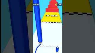 Pencil Run KalaiGameplay games gaming trending viral shorts [upl. by Nikos522]