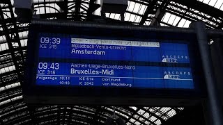 Bahnsteigansagen Blechelse Köln Hbf [upl. by Oeniri548]