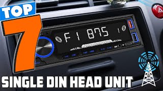 Smart and Powerful The Top 7 Single DIN Head Units for Your Car [upl. by Mayhs]