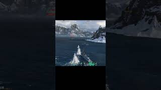 World of Warships EdgeofYourSeat Moment Destroyer Charges at Carrier 😲💥 [upl. by Brett]