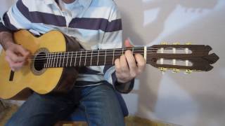 FLAMENCO SPANISH GUITAR JUAN NOGUERO IBAÑEZ GATO MONTES THEME [upl. by Noirad]