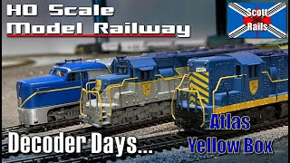 DCC Decoder Installation On An Atlas Yellow Box Diesel Locomotive [upl. by Isaak]