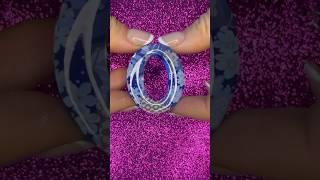 Nail Foil Transfer With Resin No Glue shortvideo resin art [upl. by Harraf]