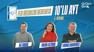 345 YAYINCILIK 10LU AYT FEN BİLİMLERİ DENEMESİ  5 DENEME [upl. by Stern]