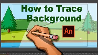 How to Trace Background in Animate CC HINDI  Dream2Animate [upl. by Vena312]