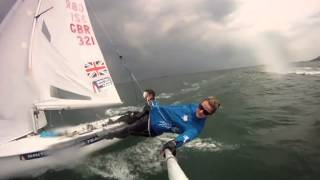 Go Pro 470 sailing with Sophie Weguelin and Eilidh McIntyre [upl. by Ettenim]