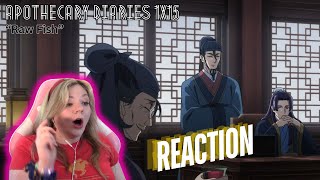 WHO IS LAKAN ANYWAY The Apothecary Diaries 1x15 quotRaw Fishquot  reaction amp review [upl. by Knox]