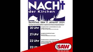 Nächsten Samstag ist Nacht der Kirchen in Köthen [upl. by Nutter902]