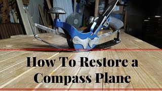 How To Restore A Stanley 113 Compass Plane [upl. by Husch]