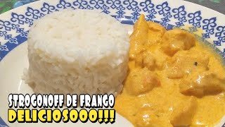 RECEITA DE STROGONOFF DE FRANGO HUMMM UMA DELÍCIA [upl. by Lemon]