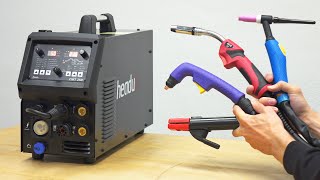 5 in 1 Multi Welder Plasma Cutter MIG TIG MMA Headux CMT 250  Unboxing amp Test [upl. by Giesecke]