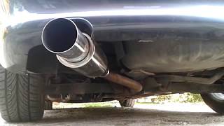 Peugeot 406 coupe HDi Mufflex Performance Tailpipe Sound No FAP [upl. by Iak]