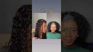 Penteado para cabelo cacheado migssalonline cacheadas curlyhair [upl. by Asiluy199]