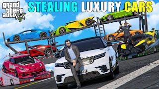 STEALING EVERY SUPERCAR FROM SHOWROOM  GTA V GAMEPLAY [upl. by Lyram]