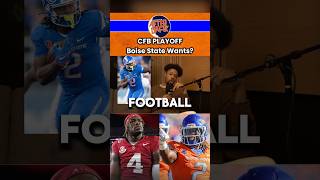 Boise State college football playoff wants who 🤔 shorts cfb boise football sports trending [upl. by Ran797]