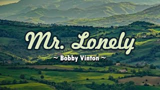 Mr Lonely  KARAOKE VERSION  as popularized by Bobby Vinton [upl. by Anaet879]