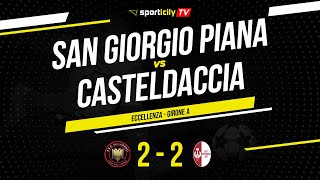 San Giorgio Piana  Casteldaccia  Eccellenza Sicilia  Highlights amp Goals [upl. by Jarrow198]