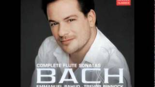 Emmanuel Pahud Bach Sonata in e minor 22 Bwv 1034 [upl. by Butterfield533]