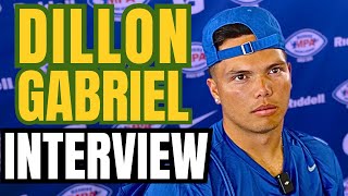 Dillon Gabriel Predicts OREGON 2024 National Championship WIN [upl. by Nlocnil]