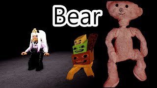 Survive the BEAR  Roblox Game [upl. by Nannarb]