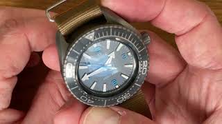 Planet Ocean Ultra Deep on Coyote ADPT strap [upl. by Asle738]