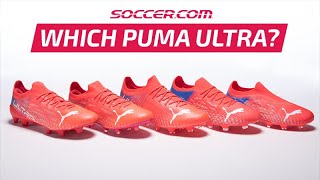 Which PUMA ULTRA Soccer Cleats should you buy 2021 ULTRA Breakdown [upl. by Tereve]