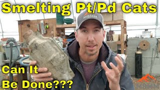 Can Platinum amp Palladium Be Smelted From Catalytic Converters Urban Mining Platinum and PGMs [upl. by Enneite]