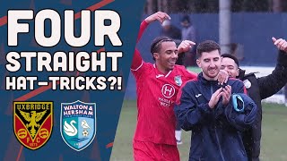 FOUR STRAIGHT HATTRICKS Uxbridge vs WampH  Full Highlights [upl. by Jeffry]