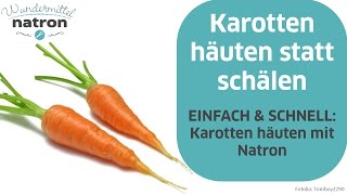 Karotten schälen – Schnell und einfach [upl. by Liebman29]