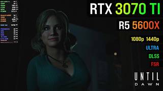 Until Dawn has ridiculous performance on RTX 3070 TI  R5 5600X [upl. by Klump]