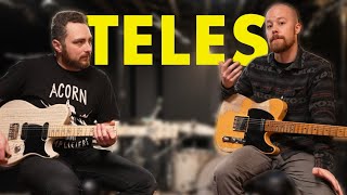 Telecaster Talk ft RhettShull [upl. by Assirroc]