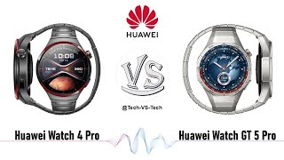 Huawei Watch 4 Pro VS Huawei Watch GT 5 Pro [upl. by Milli989]